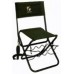 907-00417 Раскладной стул с ремнем и держателем для удочки, цвет зеленый